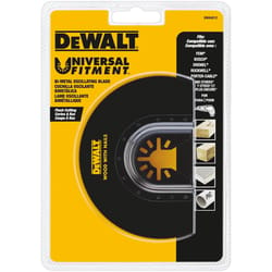 DeWalt Universal Fitment High Speed Steel Flush Cut Round Oscillating Blade 1 pc