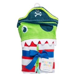 Stephen Joseph Multicolored Cotton Hooded Towel 1 pc