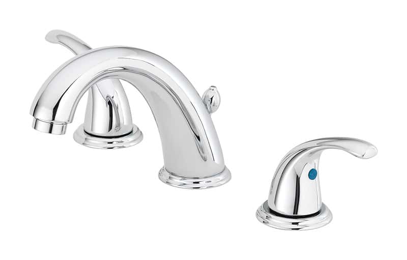 OakBrook Chrome Widespread Bathroom Sink Faucet 8 in. Ace Hardware
