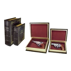 Peacekeeper Black Wood Concealment Box