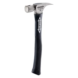 Stiletto 10 oz Smooth Face Claw Hammer 14.5 in. Titanium Handle