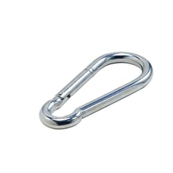 Bright Zinc Finish 5/16 Chain Size 3/8 Opening Size Pack of 10 Peerless 4425240 Carbon Steel Fixed Securing Hook Snap Link 3-5/8 Overall Length