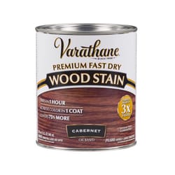 Varathane Premium Semi-Transparent Cabernet Oil-Based Urethane Modified Alkyd Fast Dry Wood Stain 1