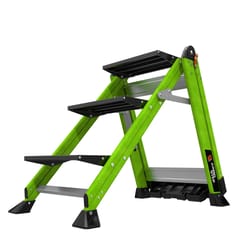 Little Giant Jumbo Step 26 in. H X 21.5 in. W X 4.5 in. D 375 lb. capacity 3 step Resin Folding Step