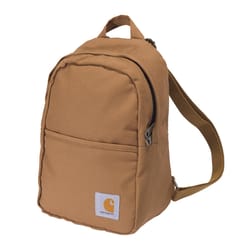 Carhartt Brown Classic Mini Backpack 12 in. H X 8 in. W