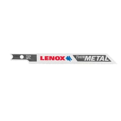 Lenox 3-5/8 in. Bi-Metal U-Shank Thin Metal Jig Saw Blade 24 TPI 3 pk