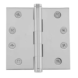 Baldwin Estate 4 in. L Polished Chrome Door Hinge 1 pk