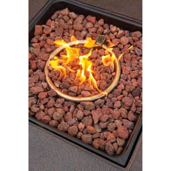 Cambridge 40 in. W Aluminum Square Propane Fire Pit