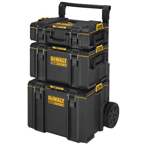 DeWalt ToughSystem 2.0 14.75 in. Extra Large Tool Box 110 cu in  Black/Yellow - Ace Hardware