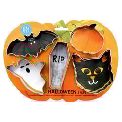 R&M International Silver Steel Cookie Cutter Set