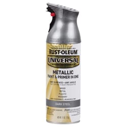 Rust-Oleum Universal Dark Steel Metallic Spray Paint 11 oz