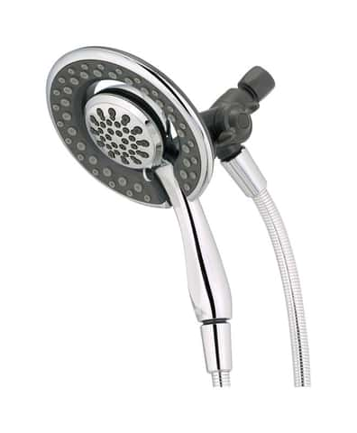 Shower Head & Hand Shower 1.75 GPM 4-Setting in Chrome 75285