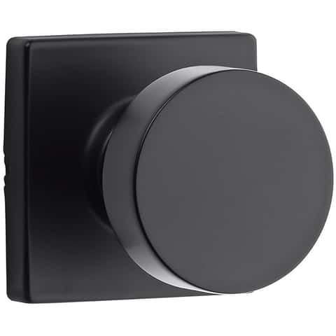Kwikset Signature Series Pismo Iron Black Knob Right or Left Handed