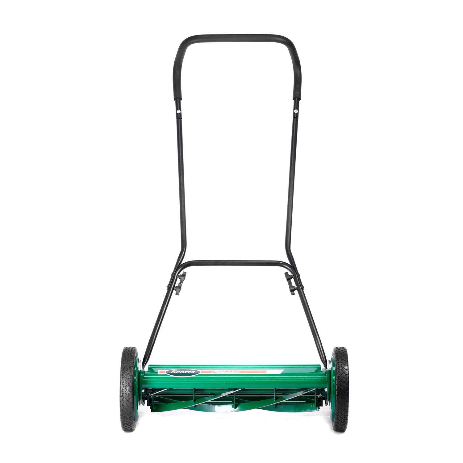 Scotts 20 in. Manual Walk Behind Reel Lawn Mower, Includes Grass