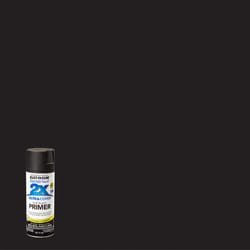 Rust-Oleum  Painter's Touch 2X Ultra Cover  Flat  Black  Spray Paint  12 oz. 