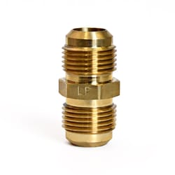 ATC 5/8 in. Flare X 5/8 in. D Flare Yellow Brass Union