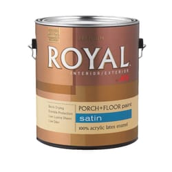 Ace  Royal  Satin  Neutral Base  Porch & Patio Floor Paint  1 gal. 