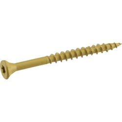 HILLMAN Deck Plus No. 10 Ga. X 3-1/2 in. L Tan Star Flat Head Exterior Deck Screws 25 lb 1400 pk