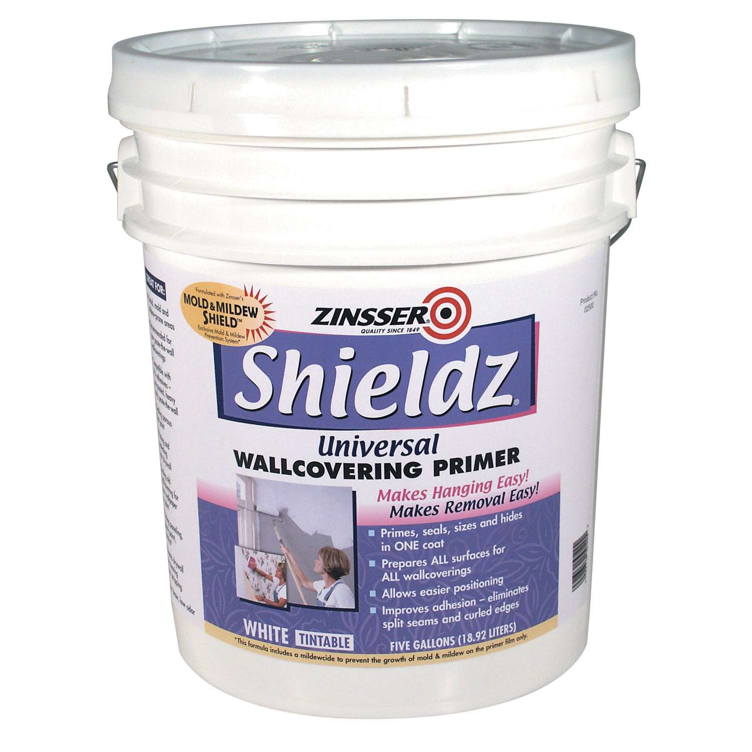 Zinsser Shieldz Universal White Wallcovering Primer 5 gal Ace Hardware