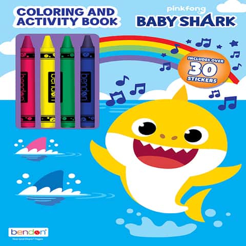 Bendon Baby Shark Coloring and Activity Book Multicolored - Ace Hardware