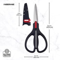Farberware Edgekeeper Carbon Steel Scissors 2 pc