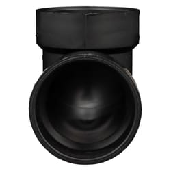 Charlotte Pipe 2 in. Hub X 2 in. D Hub ABS Elbow