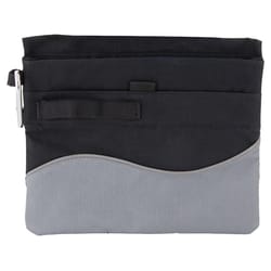 PetSafe Black/Gray Nylon Sport Treat Pouch Medium 1 pc
