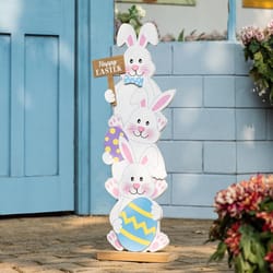 Glitzhome Happy Easter Porch Decor MDF 1 pc