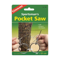 Coghlan's Sportsman's Pocket Saw Silver Camp Saw 6.5 in. H X 1/2 in. W X 20 in. L 1 pk