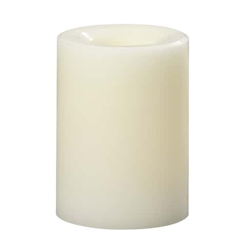 Sterno Home Unscented Off-white Flameless LED Pillar Candle (All
