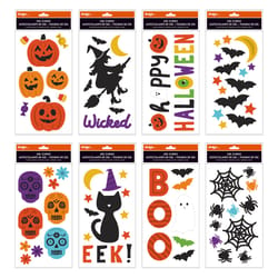 IG Design Halloween Gel Clings Window Decor