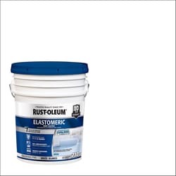 Rust-Oleum White Elastomeric Roof Coating 5 gal