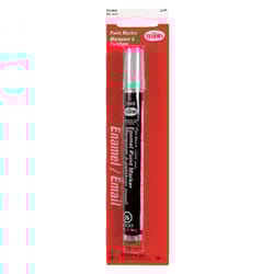 Testors Flat Black Enamel Paint Marker 0.3 oz