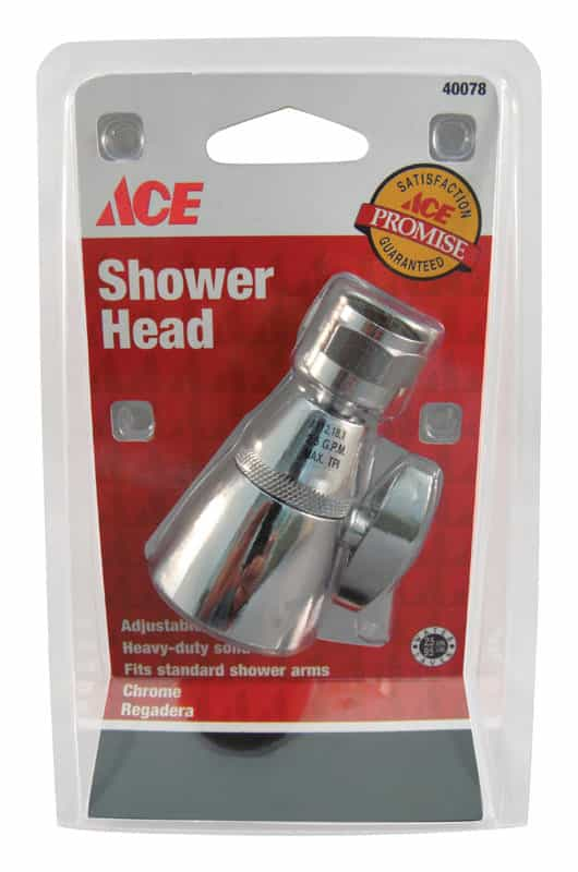 Ace Chrome 6 settings Showerhead 1.5 gpm Ace Hardware