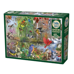 Cobble Hill Birds Of The Season Jigsaw Puzzle 1000 pc