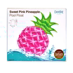 CocoNut Float Pink Vinyl Inflatable Sweet Pineapple Pool Float