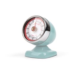 Kikkerland Analog Stainless Steel Kitchen Timer