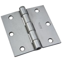 National Hardware 3.5 in. L Stainless Steel Broad Hinge 1 pk