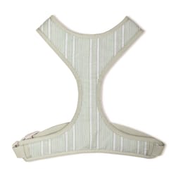 Pet Shop by Fringe Studio Desert Sage Block Strip Cotton/Nylon Dog Harness Medium