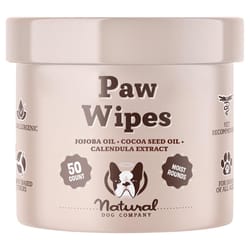 Natural Dog Company Dog Paw Spray and Wipes 50 ct