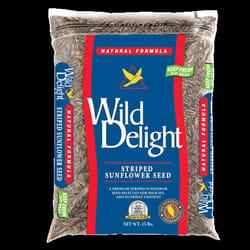 Wild Delight Nautral Formula Assorted Species Striped Sunflower Seed Wild Bird Food 15 lb