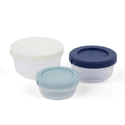 Progressive SnapLock Clear Snack Container 3 pk