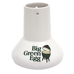 Big Green Egg Ceramic Vertical Turkey Roaster 6 in. L X 6 in. W 1 pk
