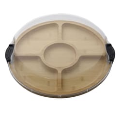 Farberware 14 in. L X 14 in. W Bamboo Charcuterie Board