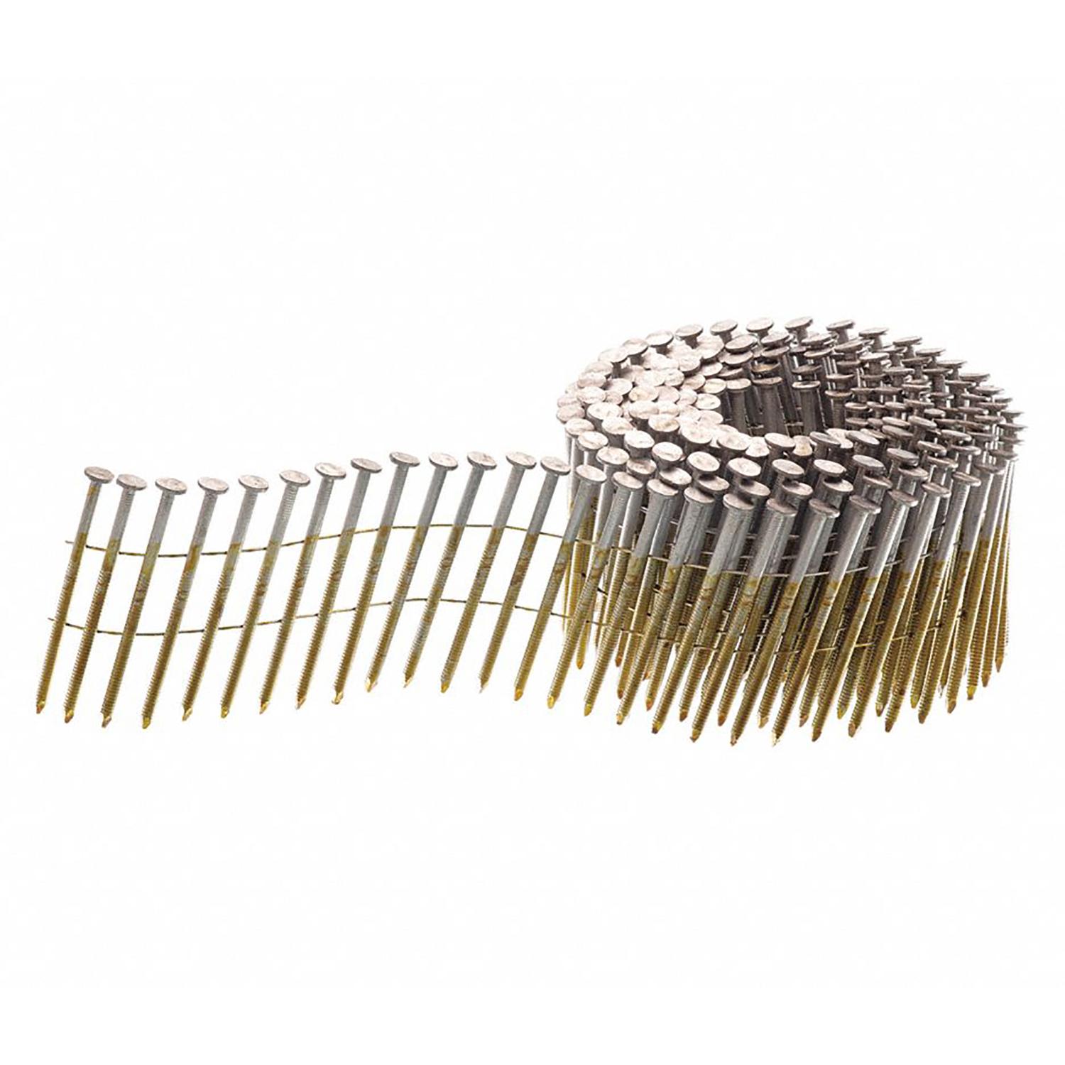 Senco 2-1/4 in. Angled Coil Hot-Dip Galvanized Nails 15 deg 3,600 pk