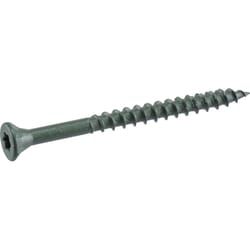 HILLMAN Deck Plus No. 10 Ga. X 3-1/2 in. L Green Star Flat Head Exterior Deck Screws 25 lb 1400 pk