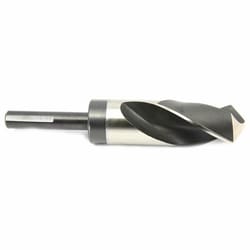 Forney Command Pro 1-1/4 in. High Speed Steel Silver and Deming Drill Bit 3-Flat Shank 1 pc