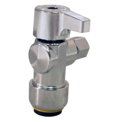 Apollo Tectite 1/2 in. PTC in to X 1/4 in. Compression Brass Angle Stop Valve