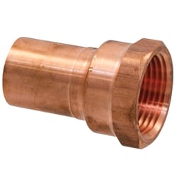 NIBCO 1/2 in. FTG X 1/2 in. D FIP Wrought Copper Adapter 1 pk