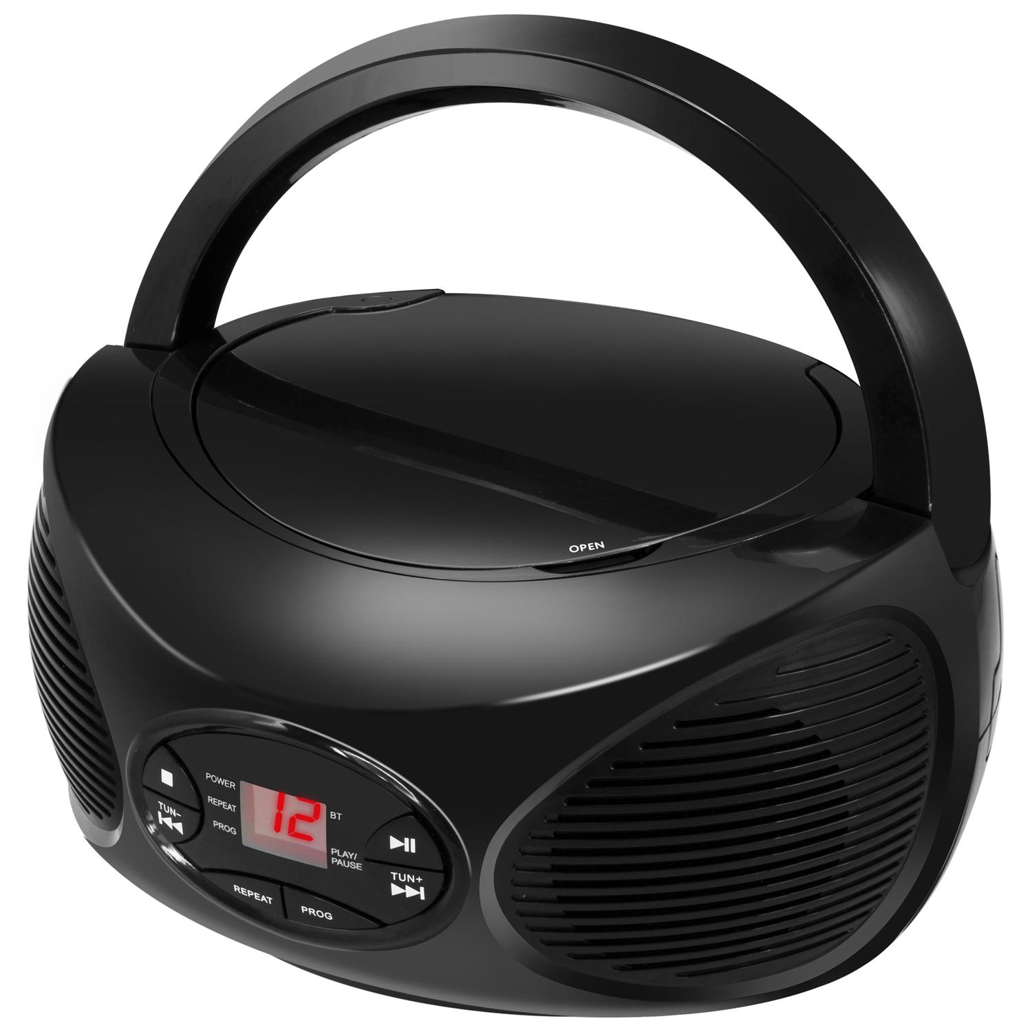 GPX Wireless Bluetooth CD Player and Boombox Mfr# BCB119B